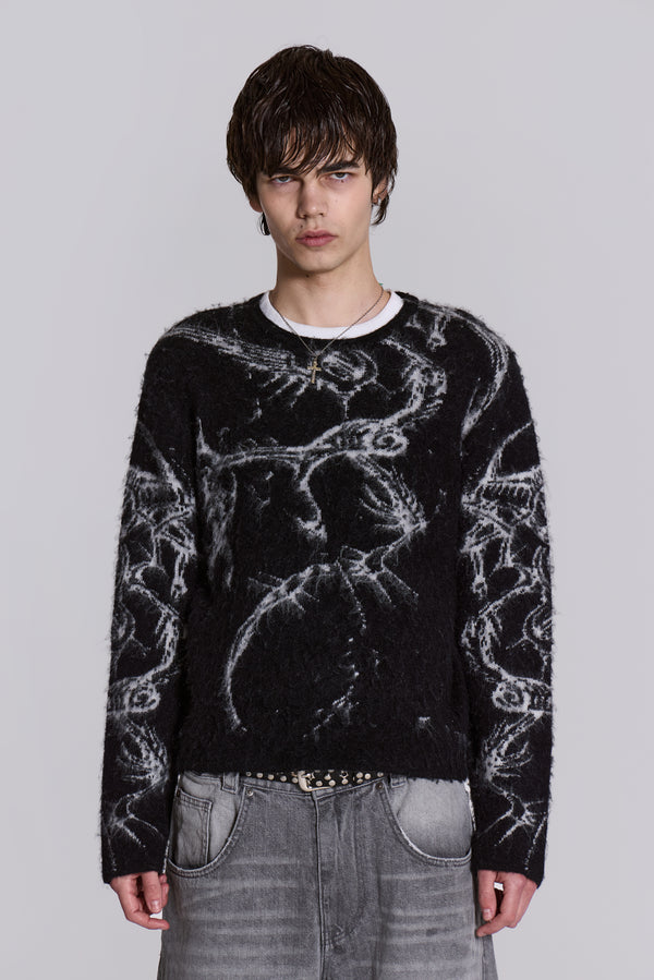 Lazy Willy Brushed Knit Jumper