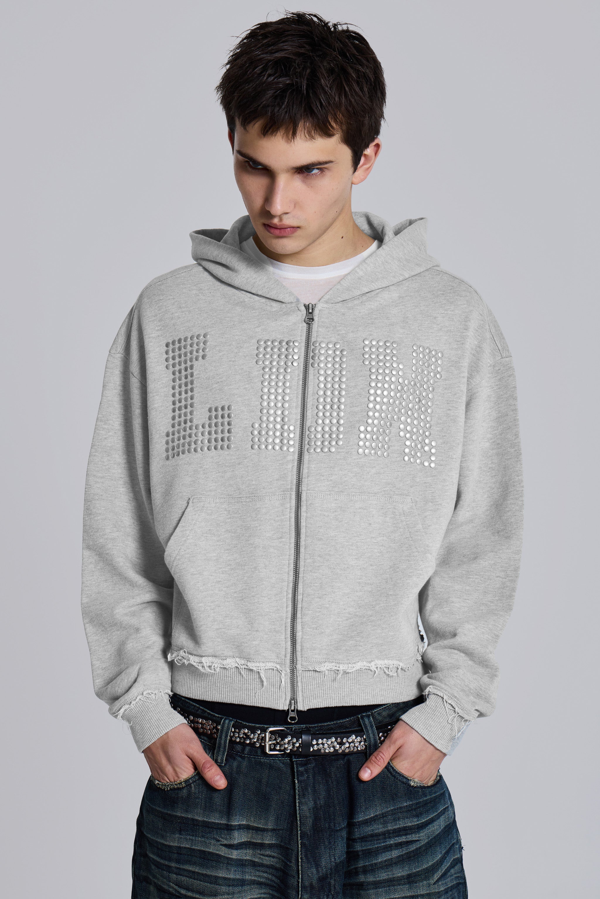 LDN Stud Monster Hoodie | Jaded London | Clothing