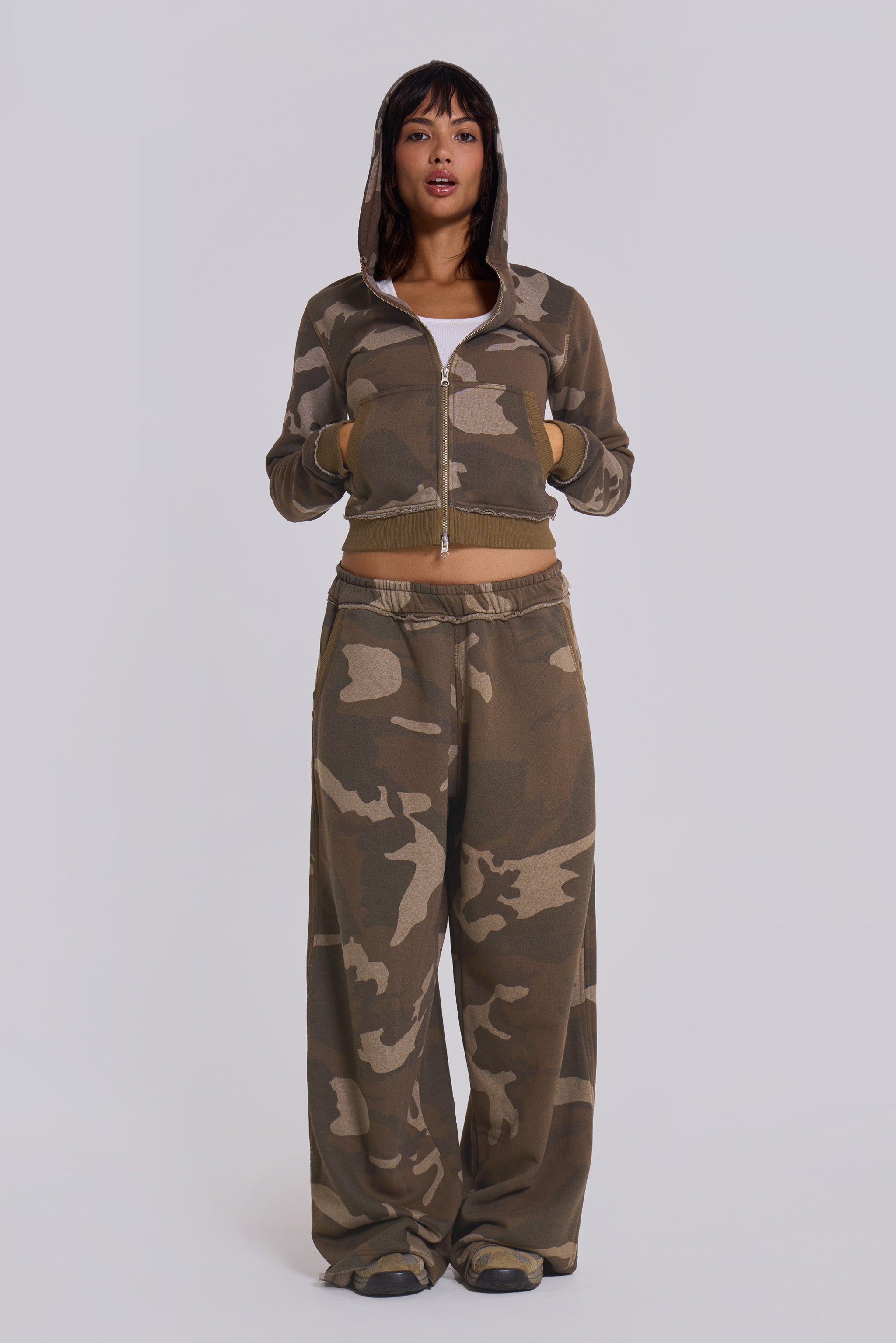 Shop Camo Monster Joggers | Jaded London | Clothing