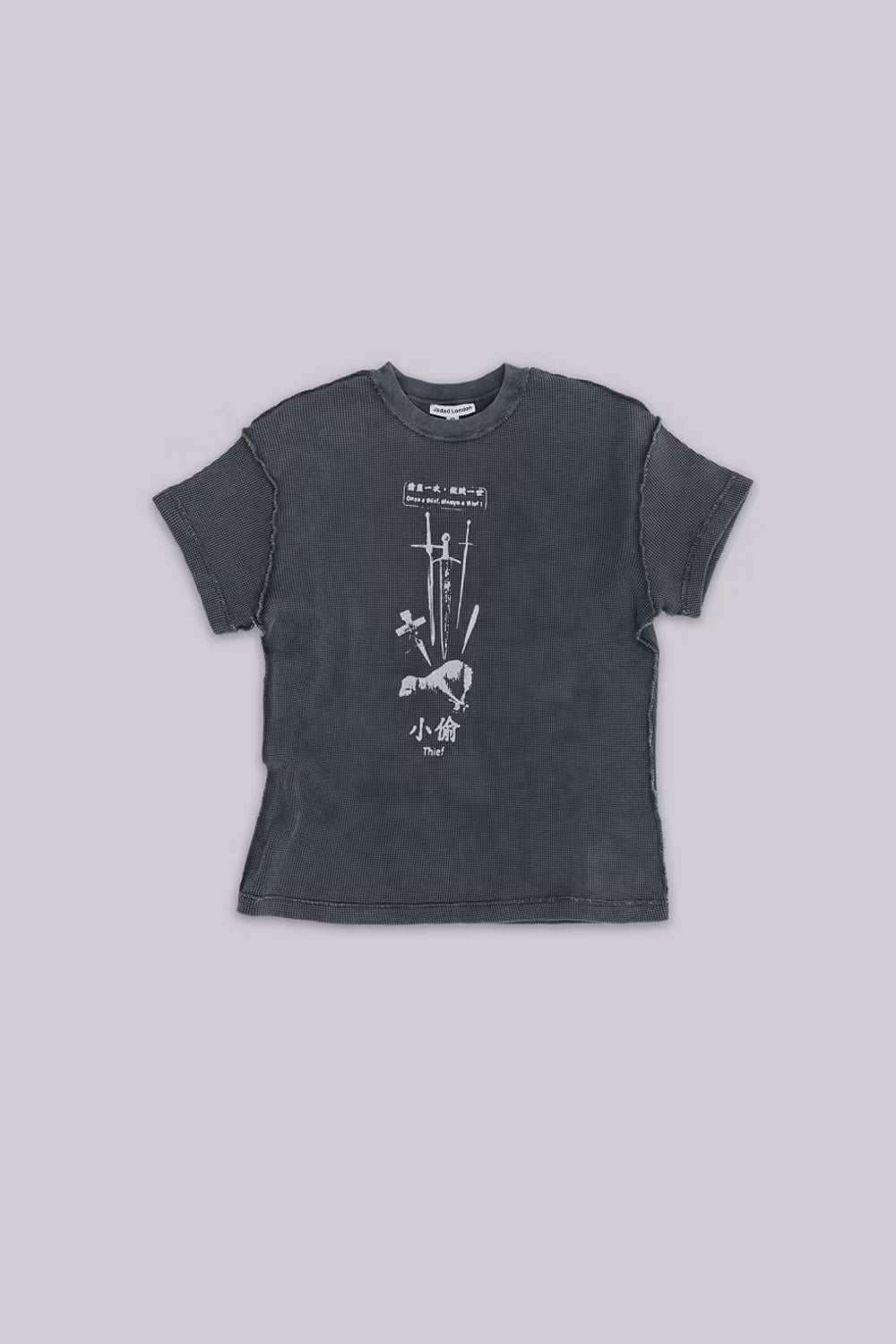 Sabre Waffle T-Shirt | Jaded London | Clothing
