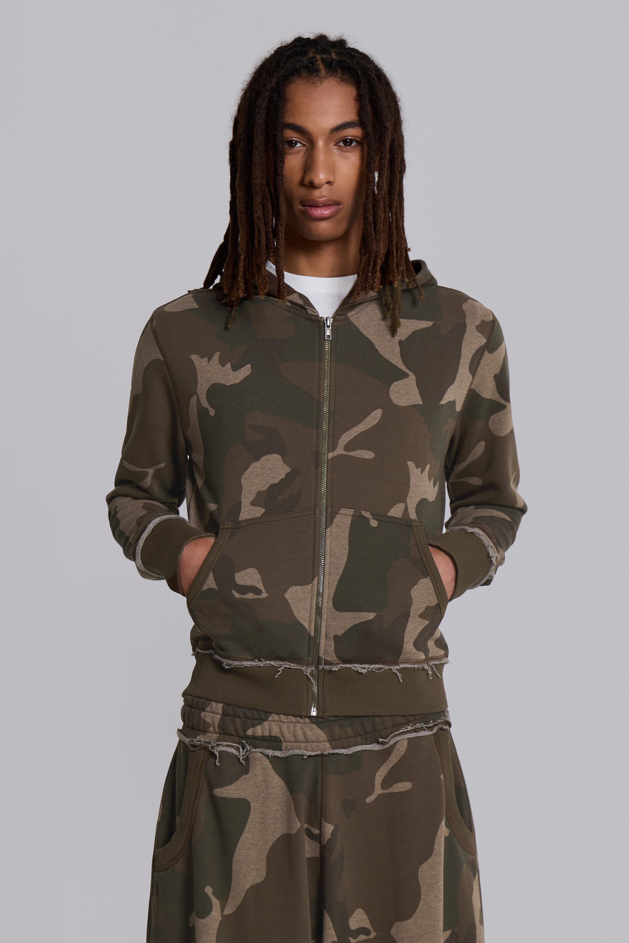 Shop Camo Mini Monster Hoodie | Jaded London | Clothing