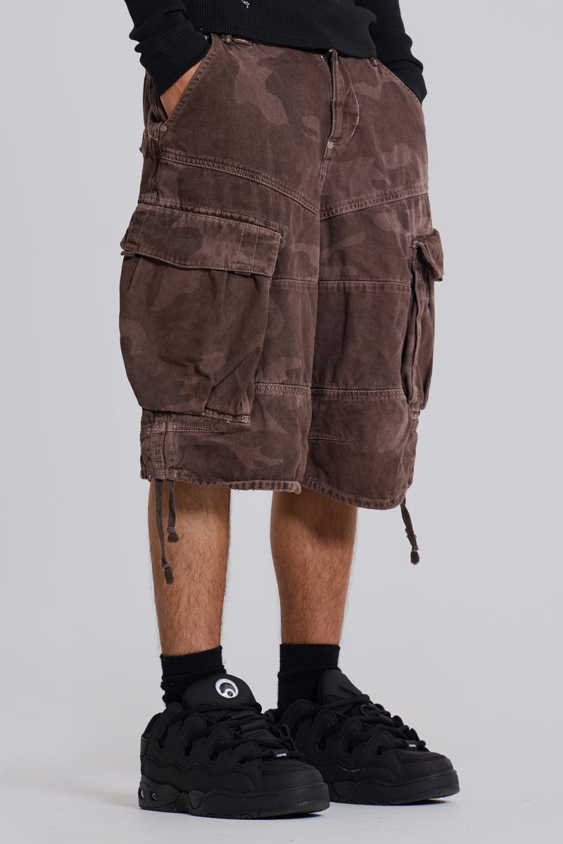 Cadet Brown Camo Shorts