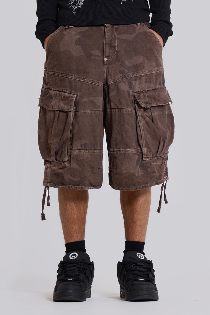 Cadet Brown Camo Shorts