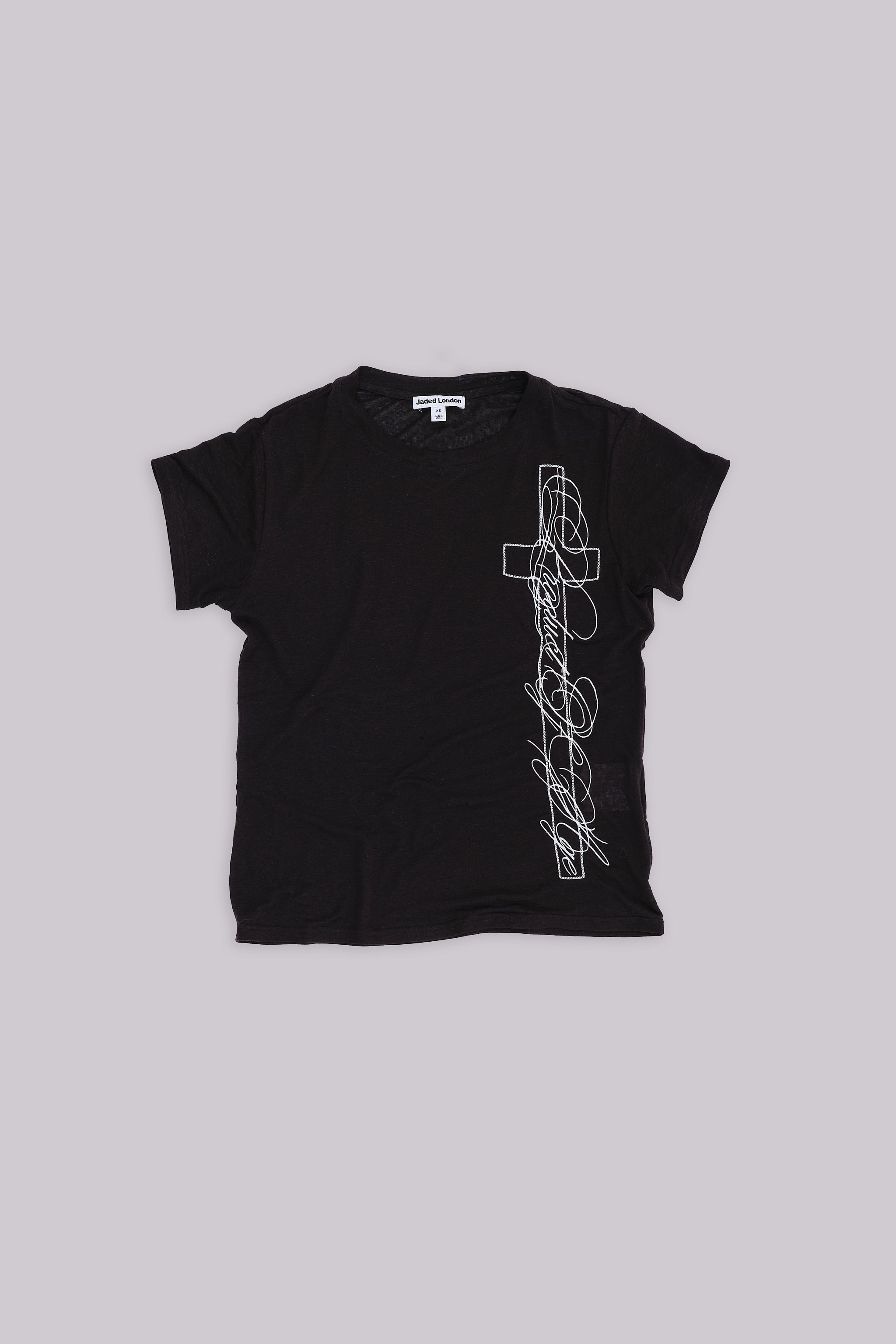 Jaded London Tシャツ XS P.O.A. Black T-Shirt | Jaded London | Clothing