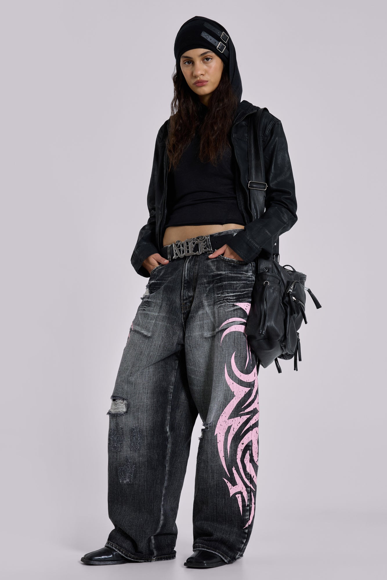Pink Blade XL Colossus Jeans - WOMEN | Jaded London | Clothing