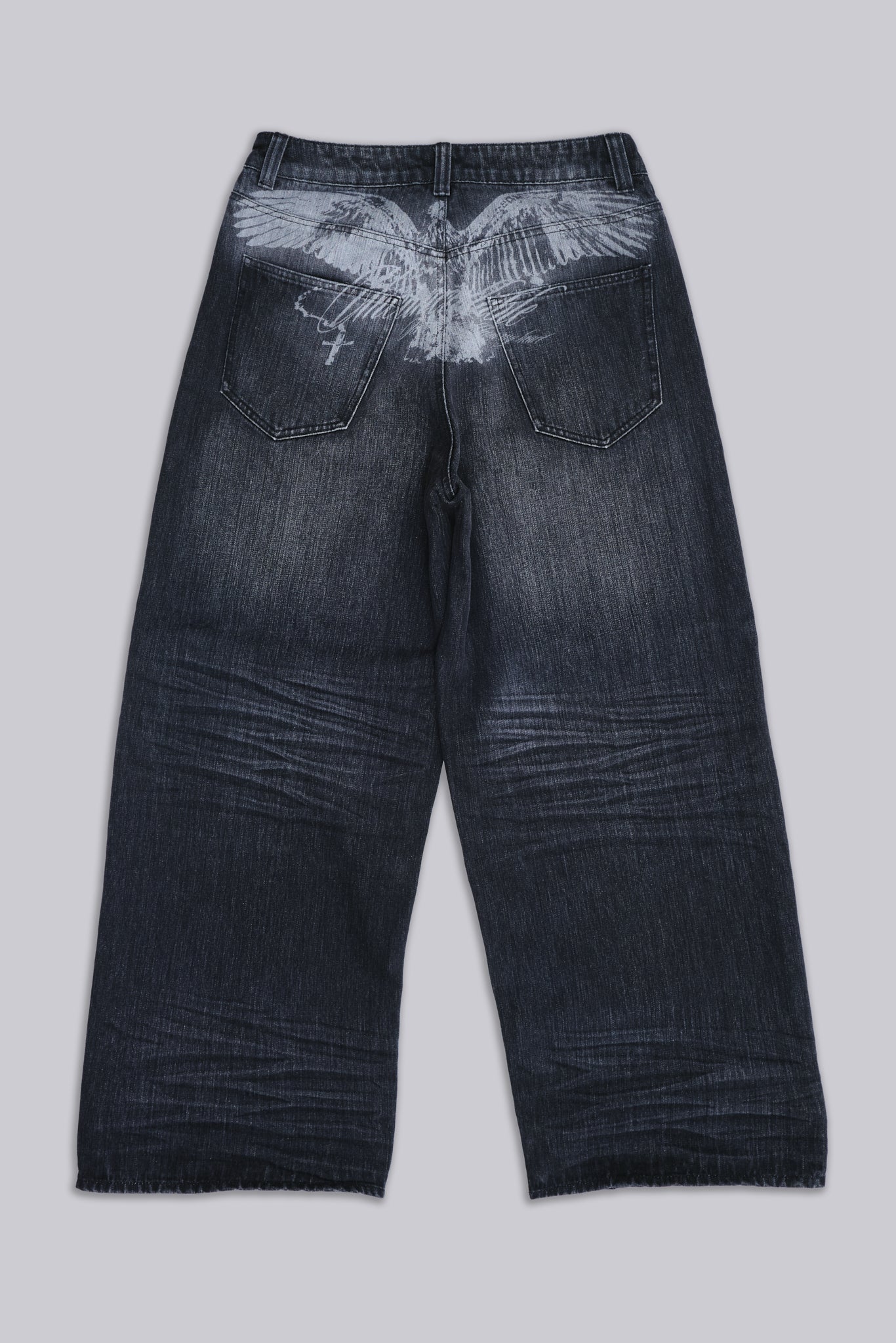 Black Falcon XL Colossus Jeans | Jaded London | Clothing