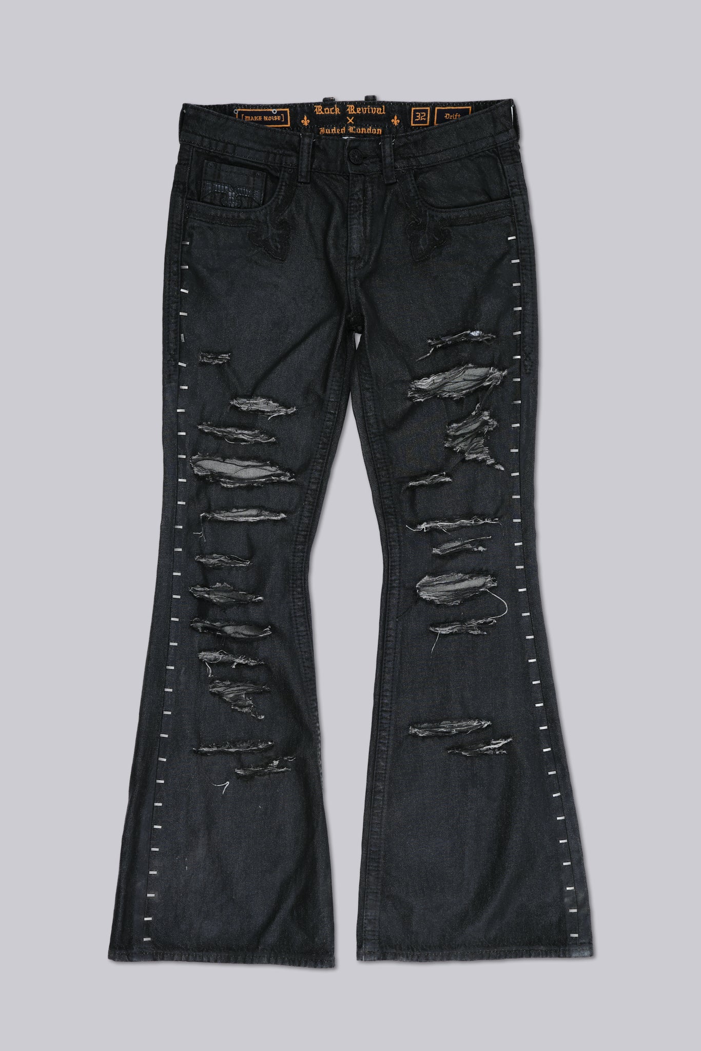 Rock Revival Staple Wax Jeans | Jaded London | Clothing