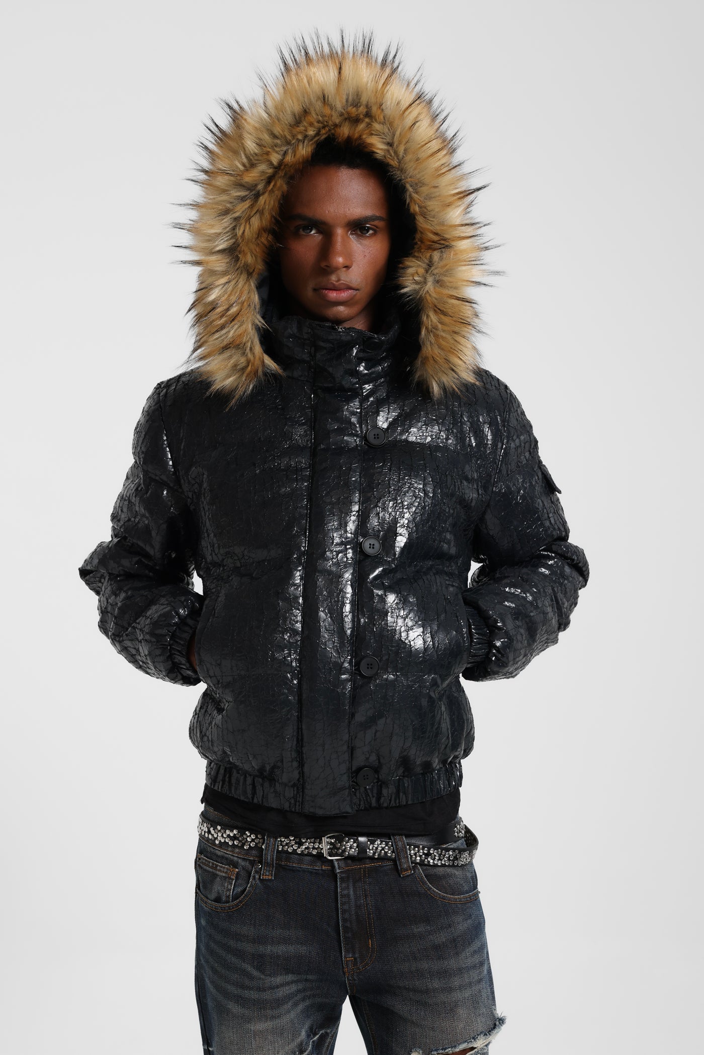 Phantom Puffer Jacket | Jaded London | Clothing