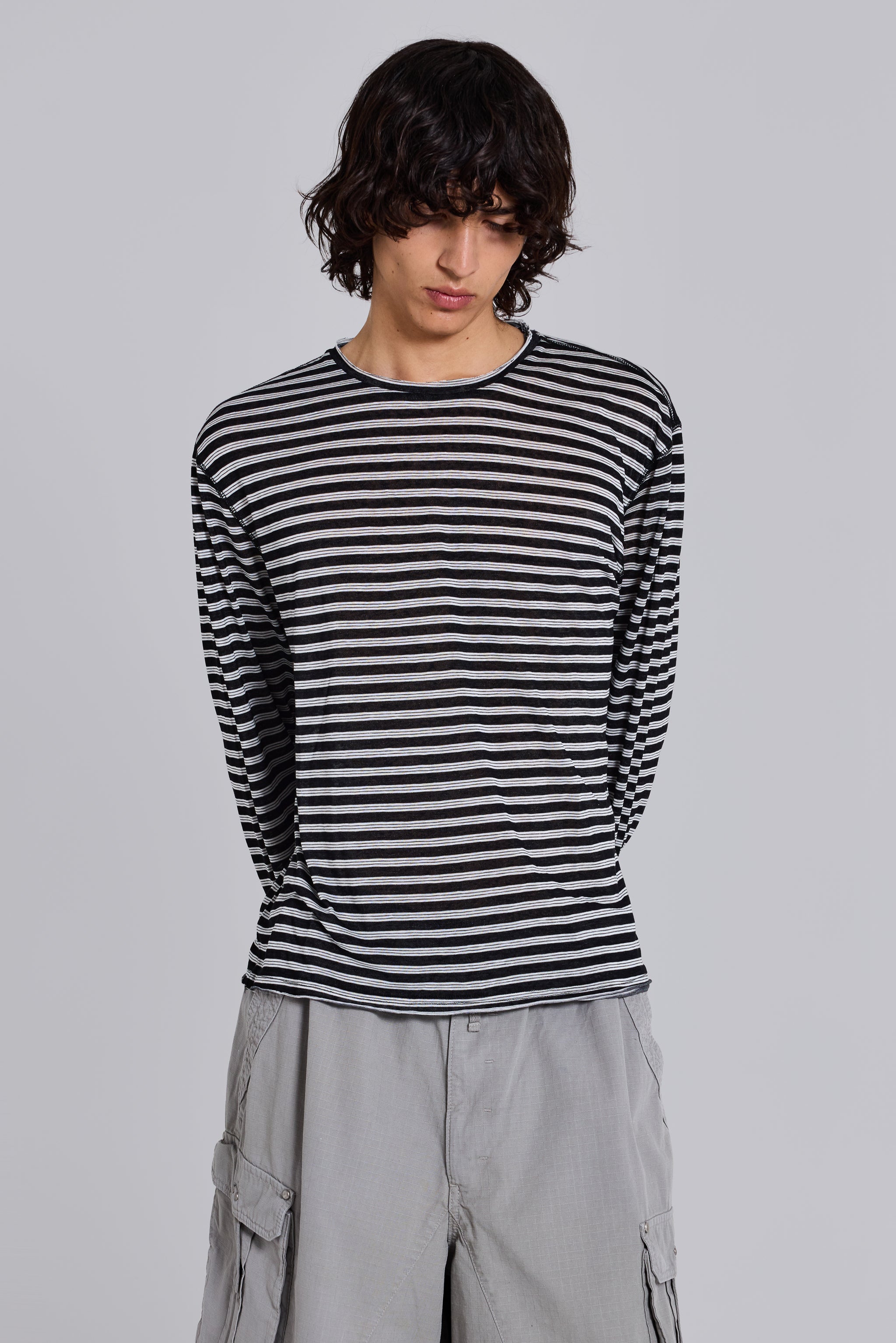 (新品完売)jaded london Stripe Top ボーダーtシャツ Stripe Longsleeve Top | Jaded London | Clothing