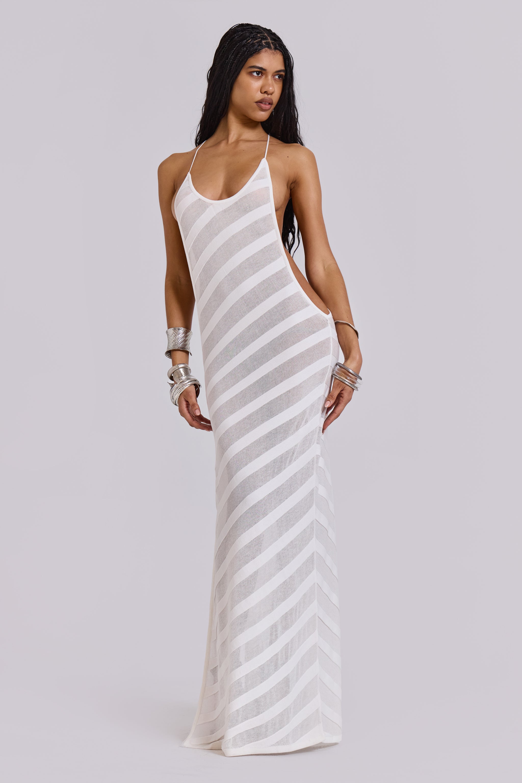 Hadassa Cut-Out Hand-Beaded Maxi Dress | Jaded London | Clothing Hadassa Cut-Out Hand-Beaded Maxi Dress | Jaded London | Clothing