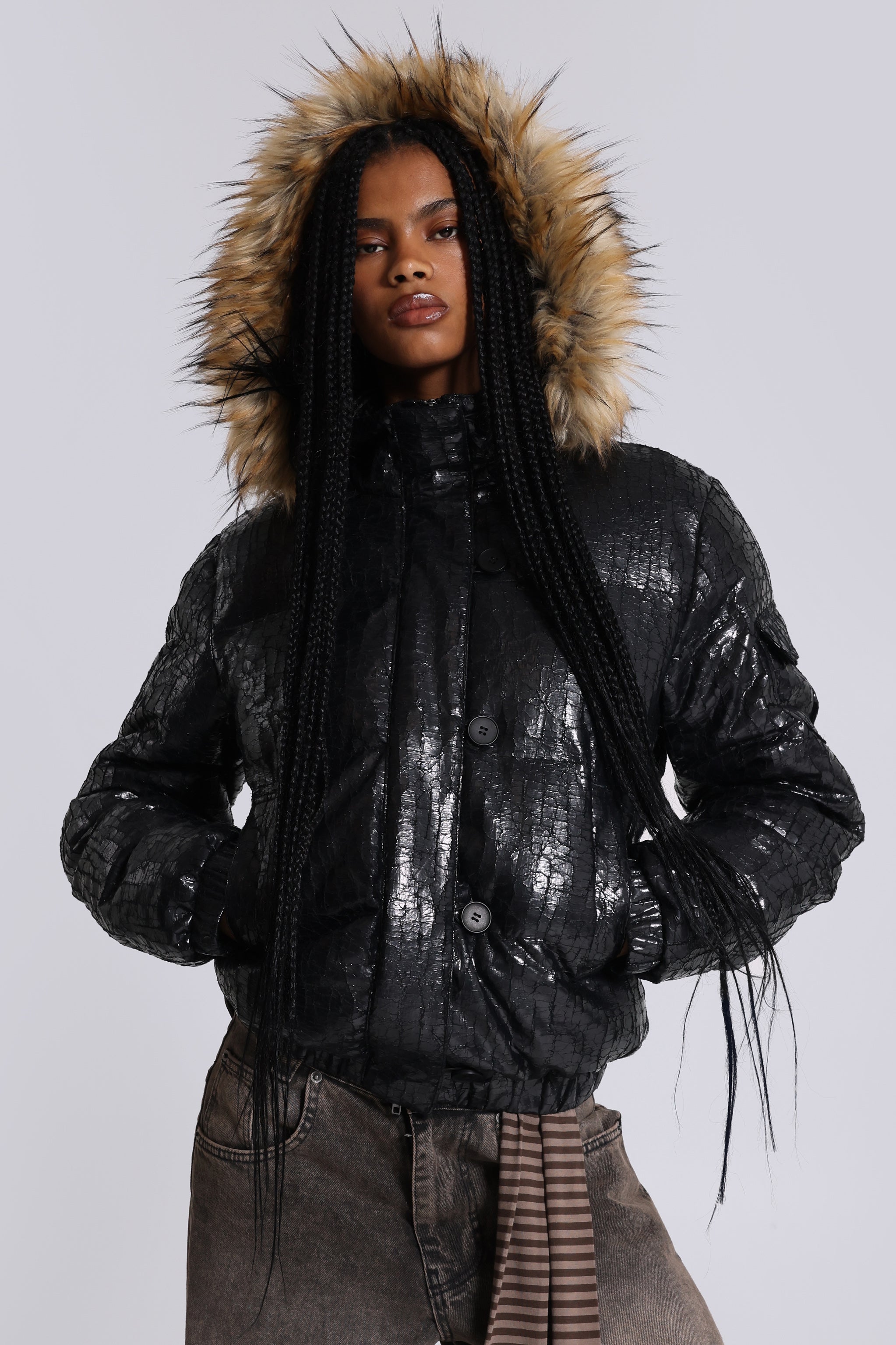 Phantom Puffer Jacket | Jaded London