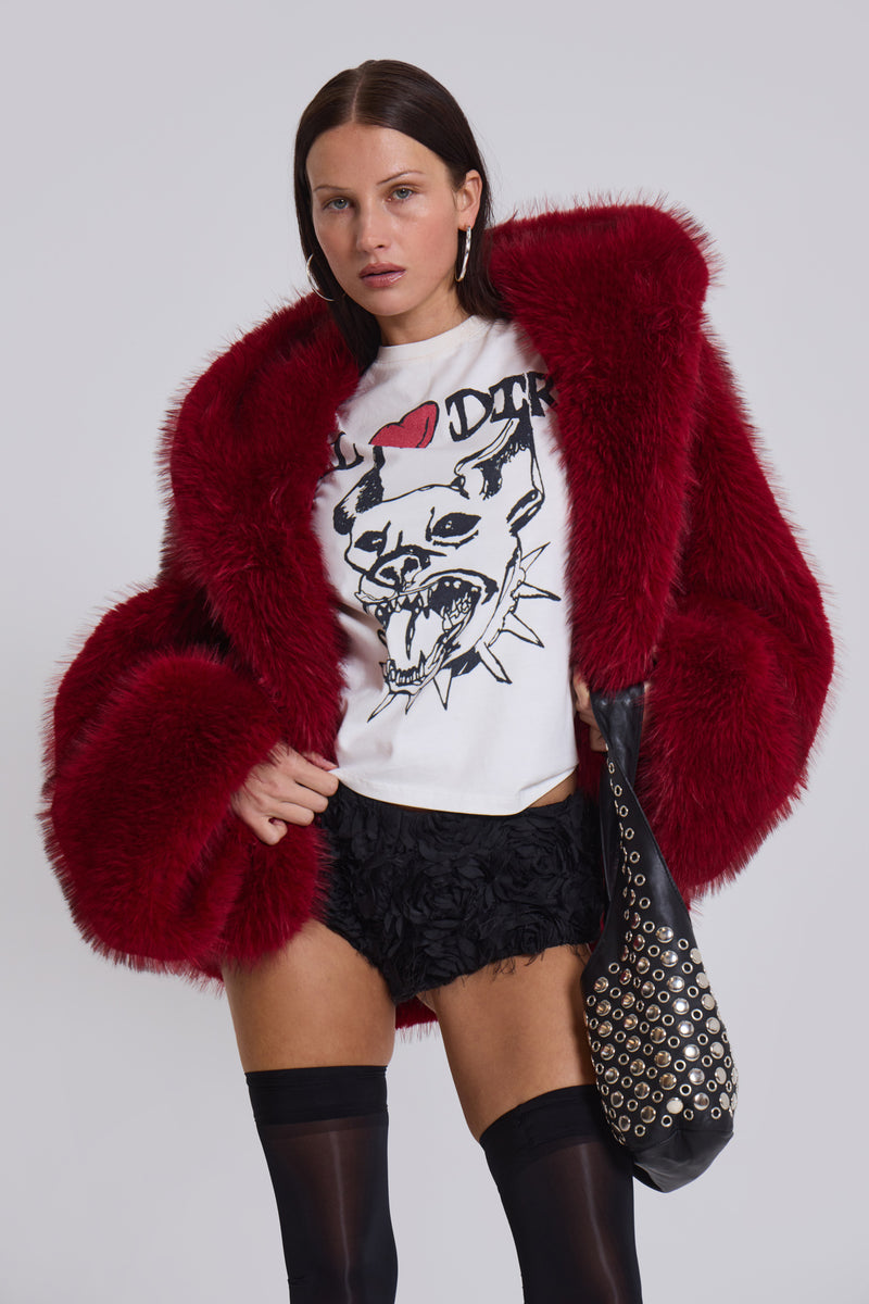 Mara Oversized Faux Fur Coat