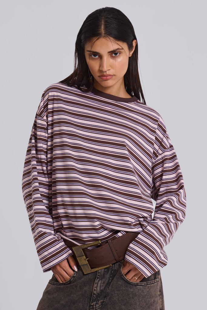 Matilda Stripe Long Sleeve Top