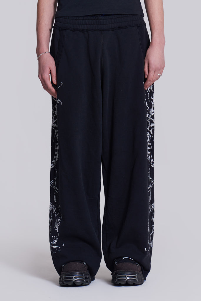 Lazy Willy Printed Monster Joggers | Jaded London