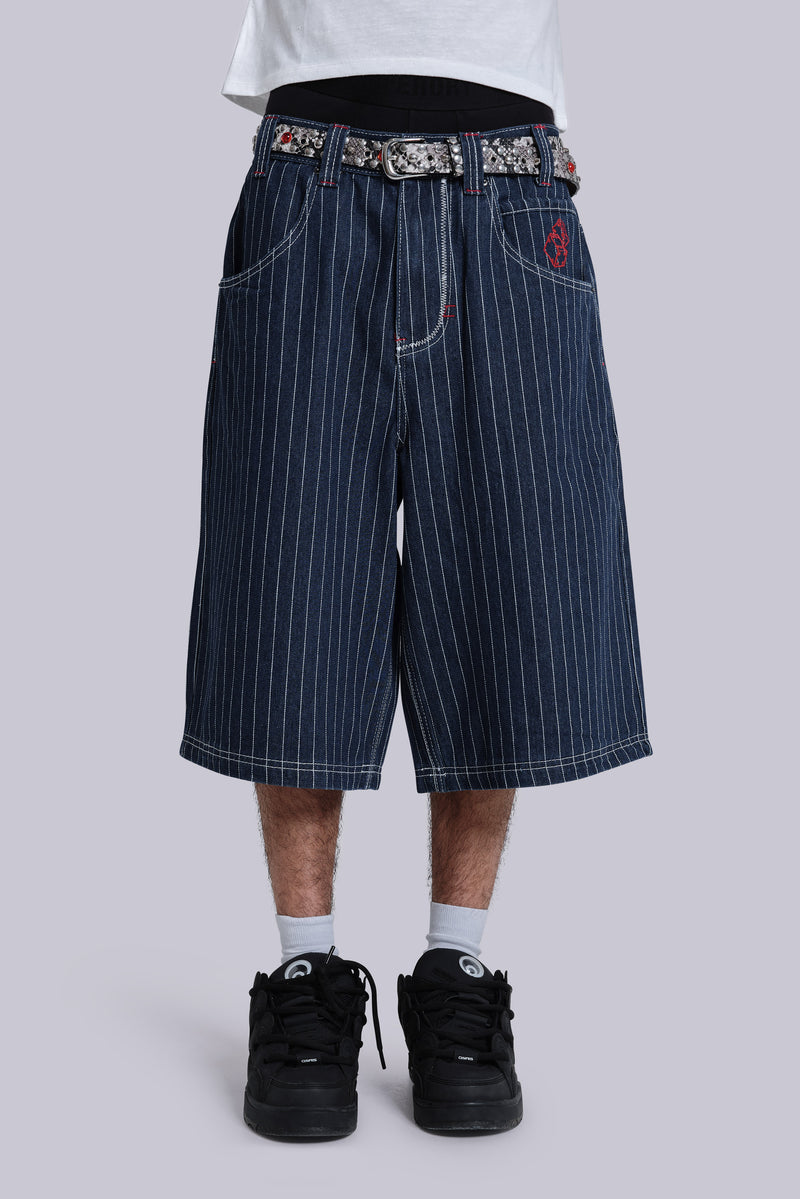 Ollie Pinstripe Jorts