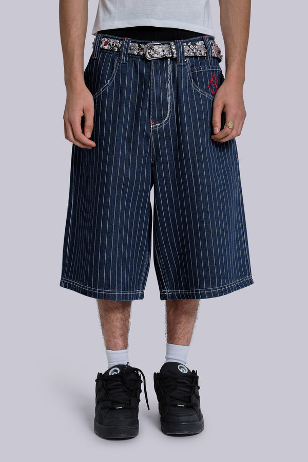 Ollie Pinstripe Jorts