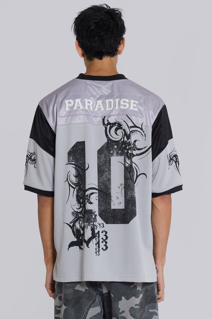 Paradise Silver Football Jersey