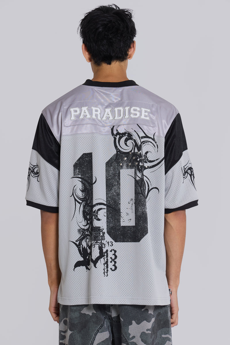 Paradise Silver Football Jersey