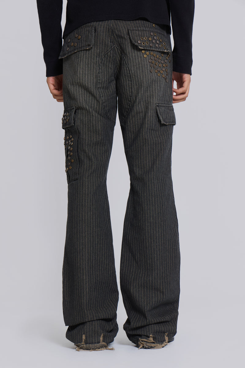 Kita Bootcut Pinstripe Cargo Pants