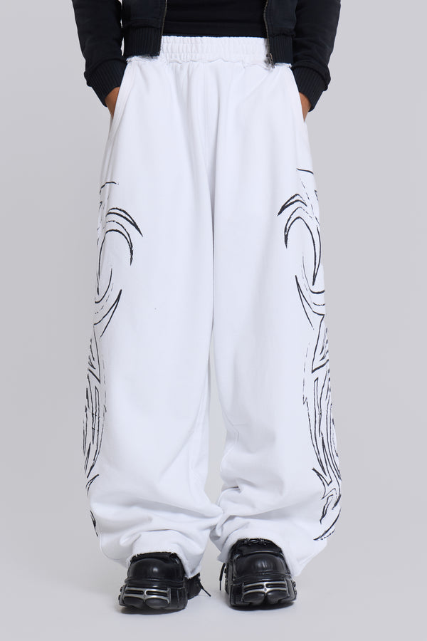 White Blade Joggers