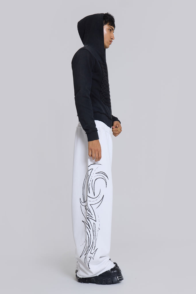 White Blade Joggers | Jaded Man – Jaded London