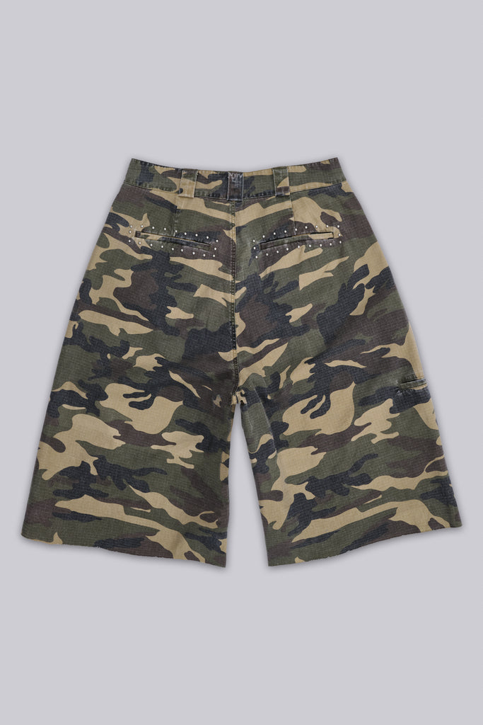 Ripstop Camo XL Goliath Shorts | Jaded London | Clothing