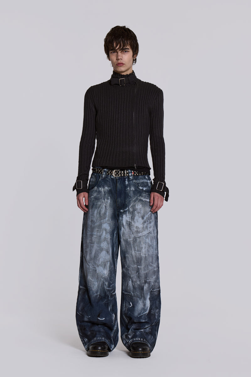 Blue Painter Colossus Jeans | Jaded London