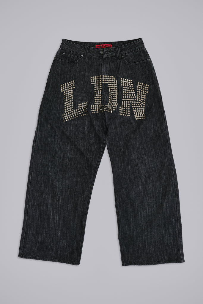 LDN Stud XL Colossus Jeans | Jaded London | Clothing