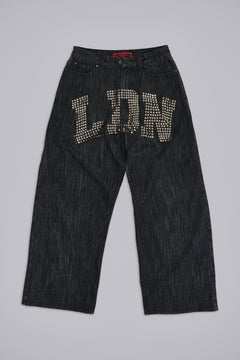 LDN Stud XL Colossus Jeans - W25 / Black