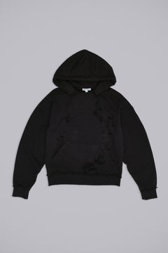 Pullover Bitten Hoodie in Black – view 2