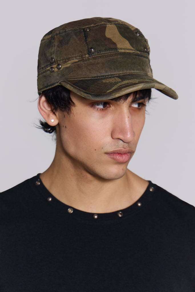 Camo Baker Boy Hat