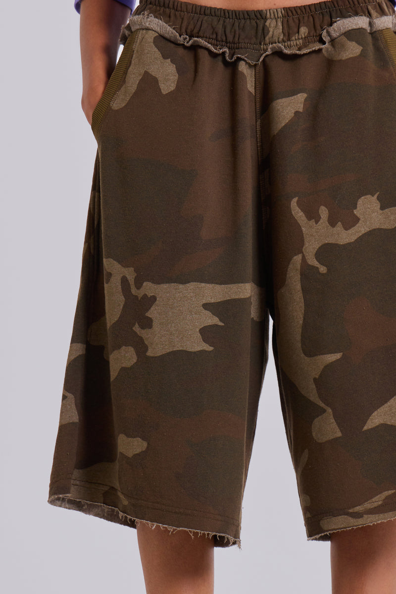 Camo Monster Jogger Shorts