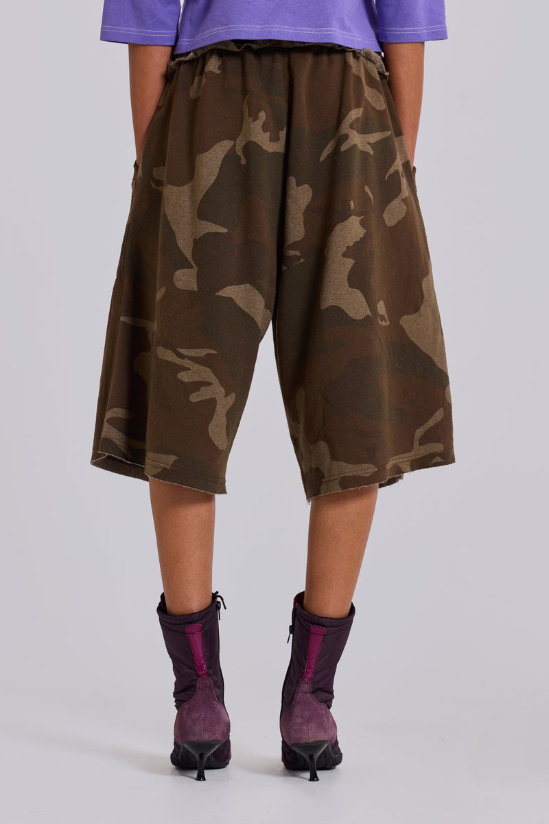 Camo Monster Jogger Shorts