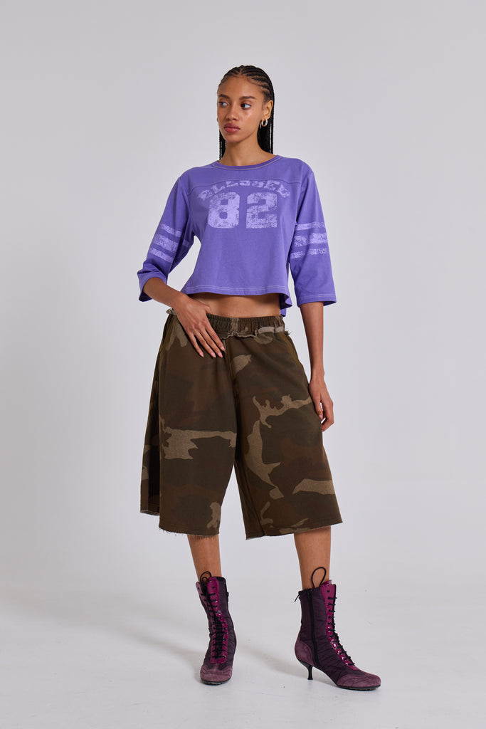 Camo Monster Jogger Shorts