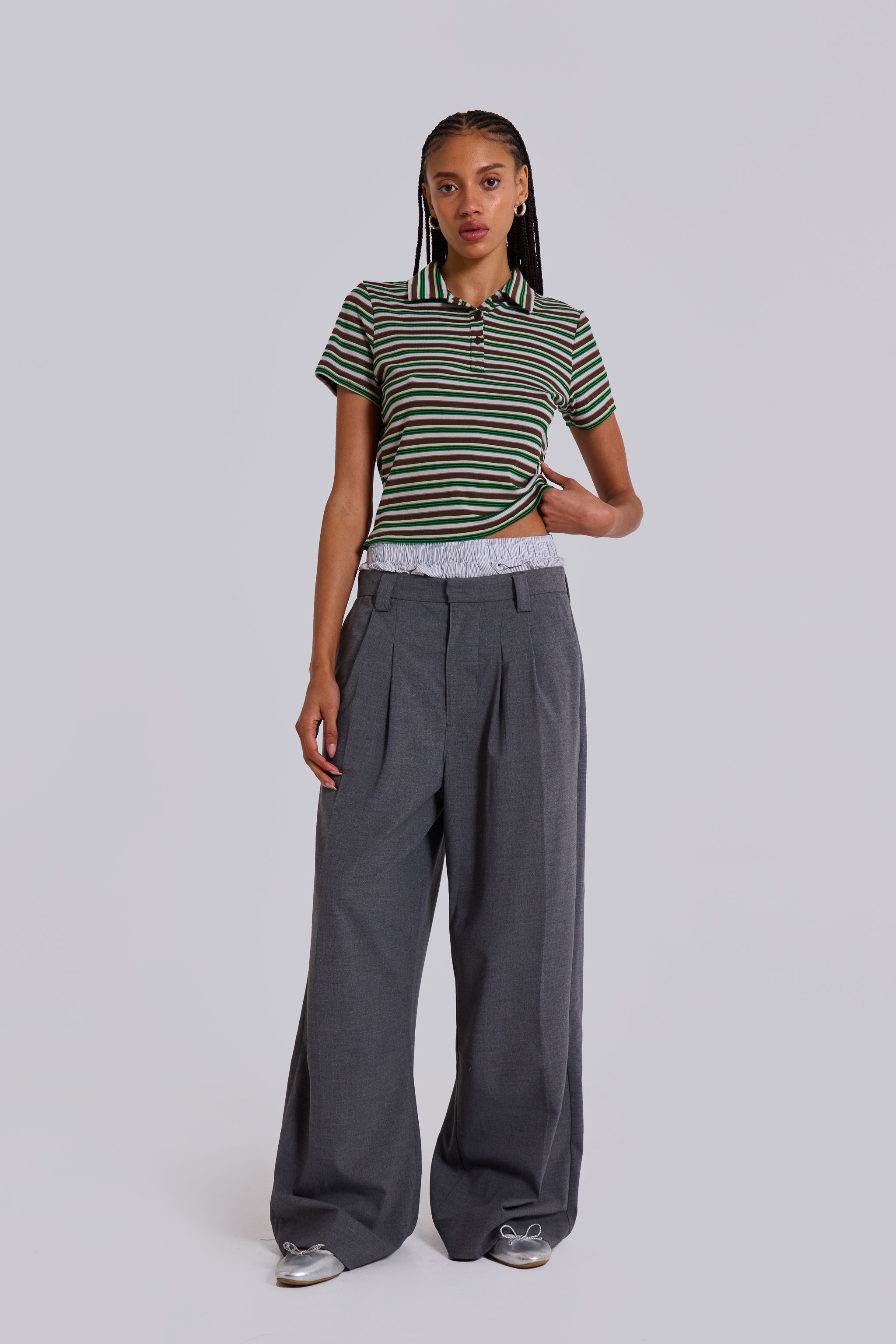 Jackson Polo **Mint Stripe main image 0