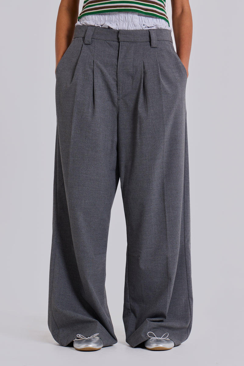 Goliath Grey Suit Pants