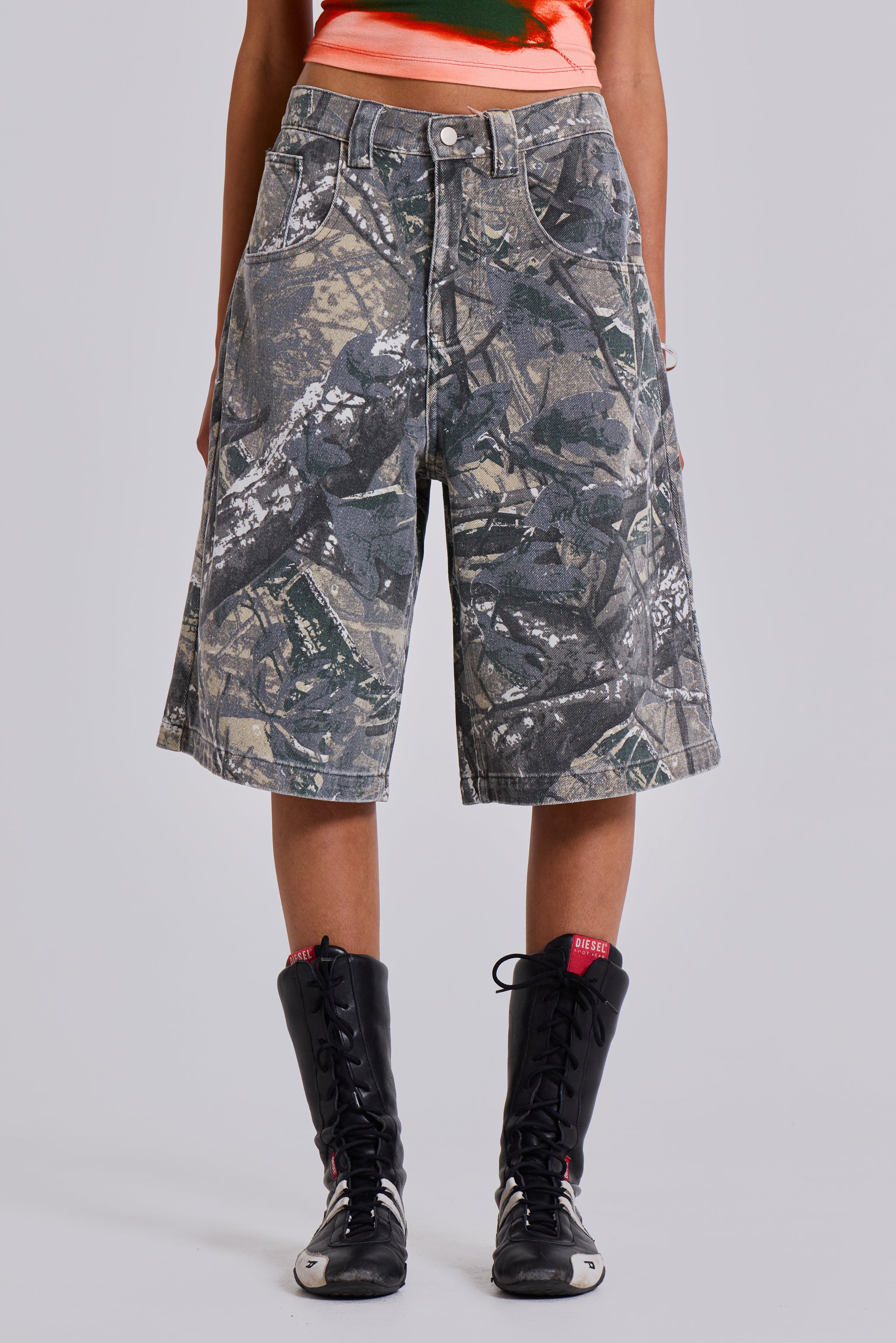 Forest Camo Colossus Jorts