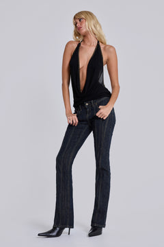 Trinity Cooper Bootcut Jeans - W34 / Black