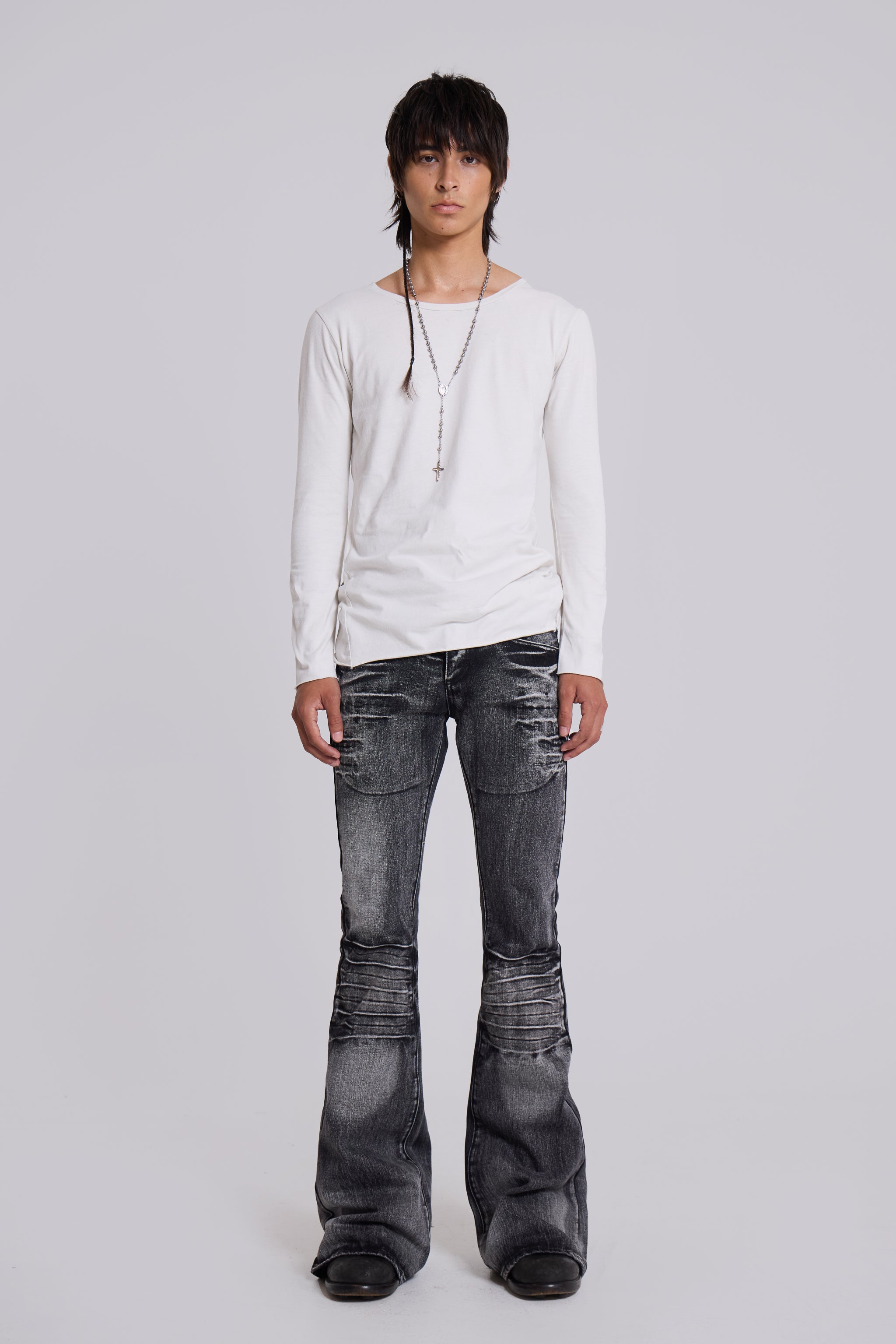 Washed Black Drift Jeans