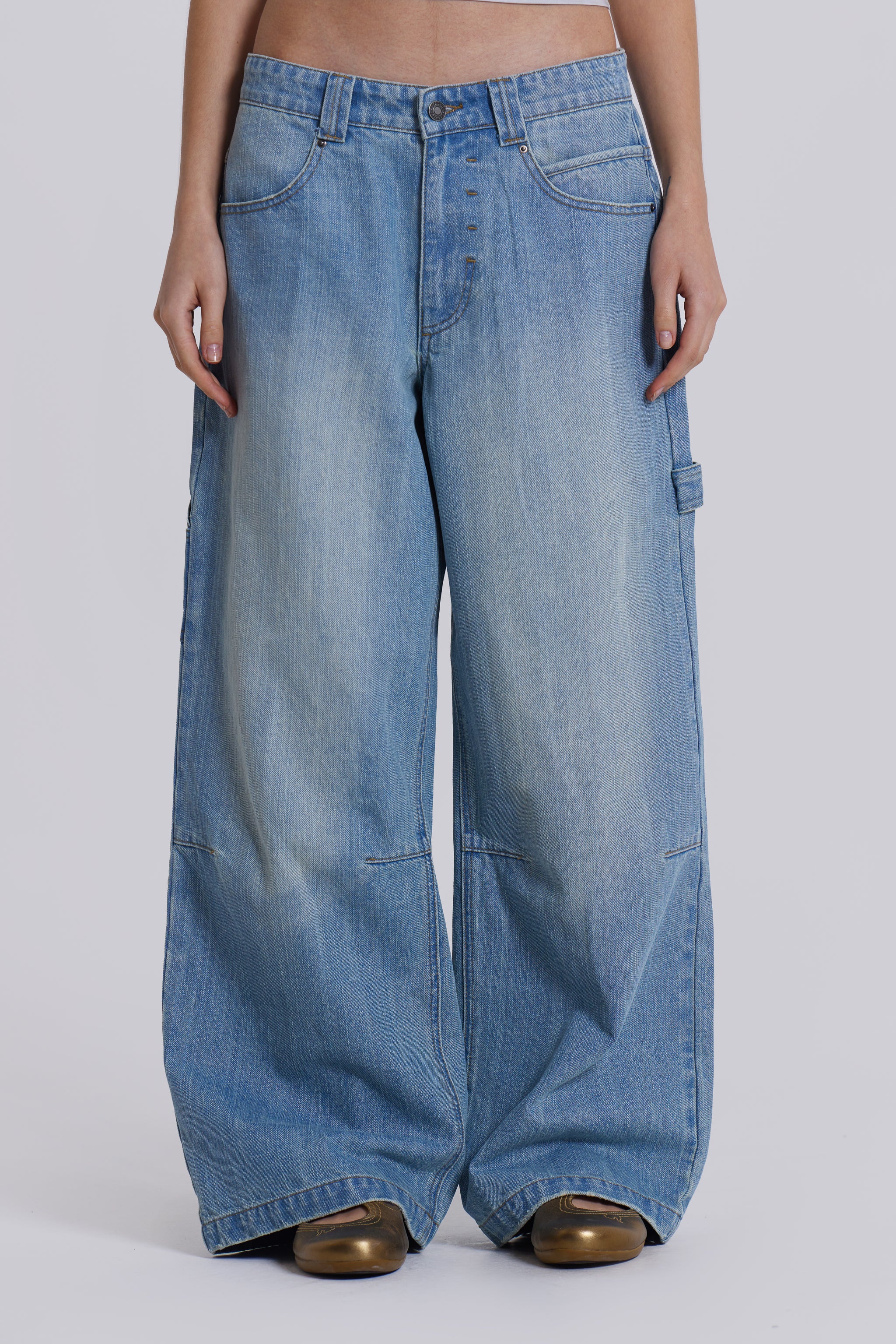 Light Wash Colossus Carpenter Jeans