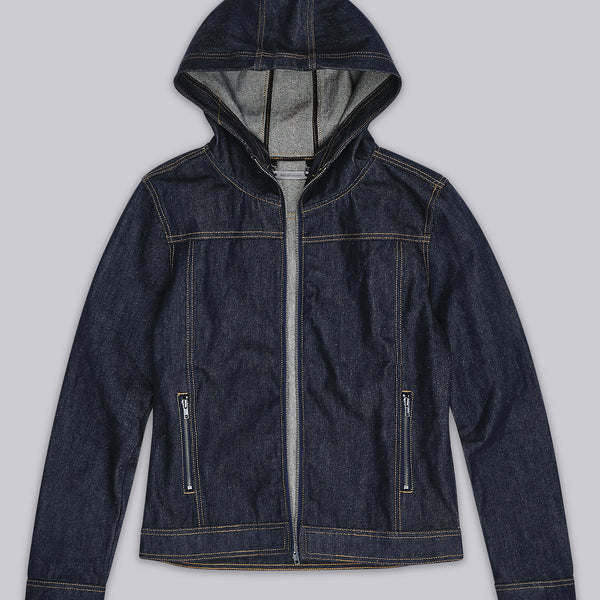 Indigo Bedrock Denim Jacket | Jaded London | Clothing
