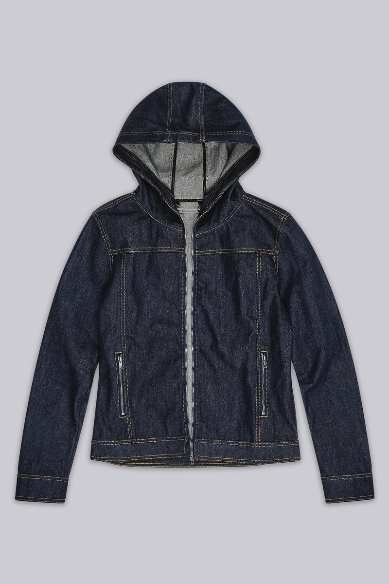 Indigo Bedrock Denim Jacket | Jaded London | Clothing