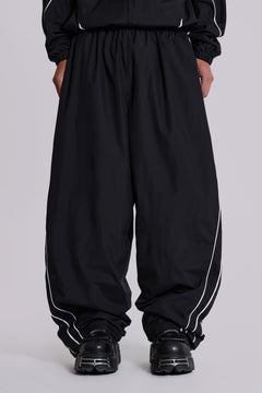 Black Vapor Tracksuit Bottoms – view 1