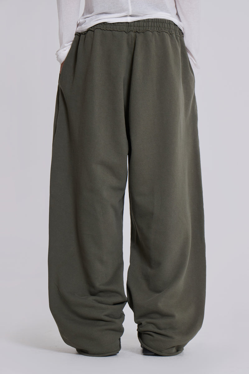 Military Green Baggy Monster Joggers