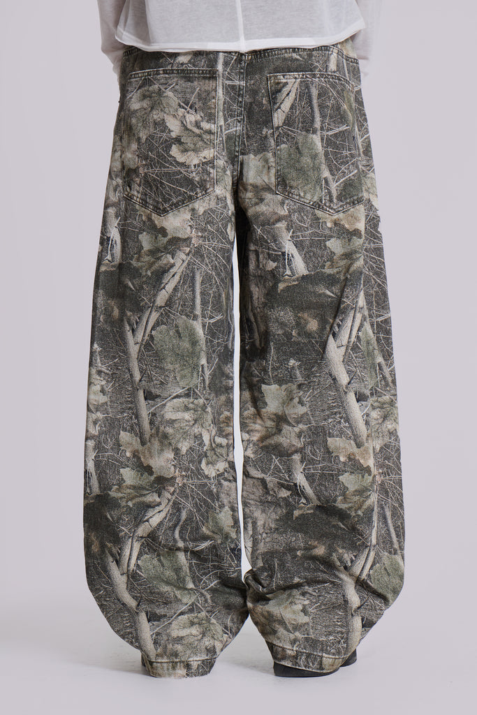 Woodland Camo Colossus Baggy Jeans