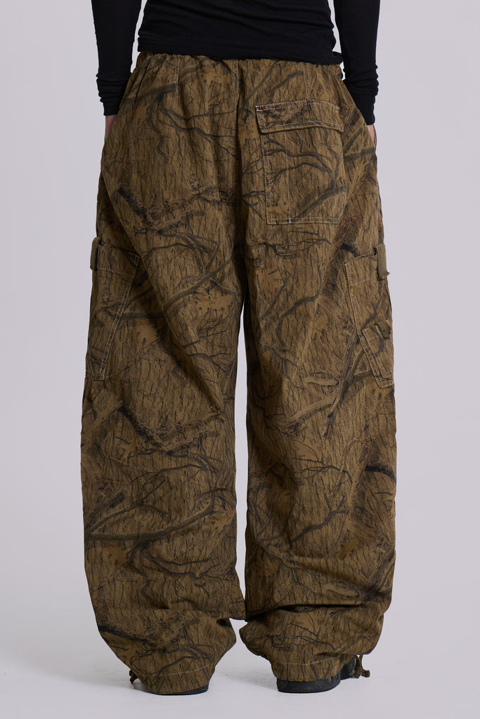 Forest Camo Parachute Pants