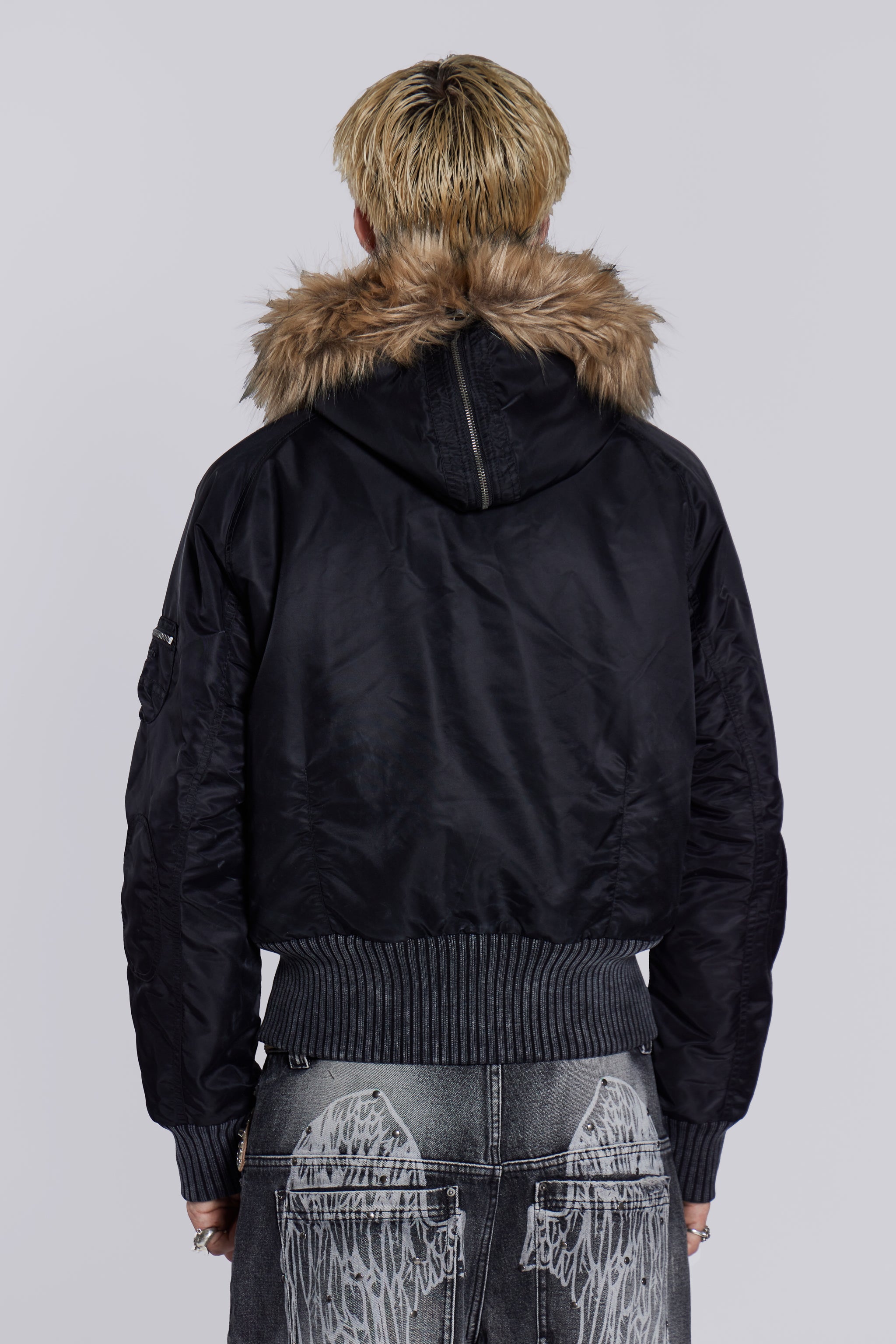 Shop Black Jet Jacket | Jaded London | Clothing