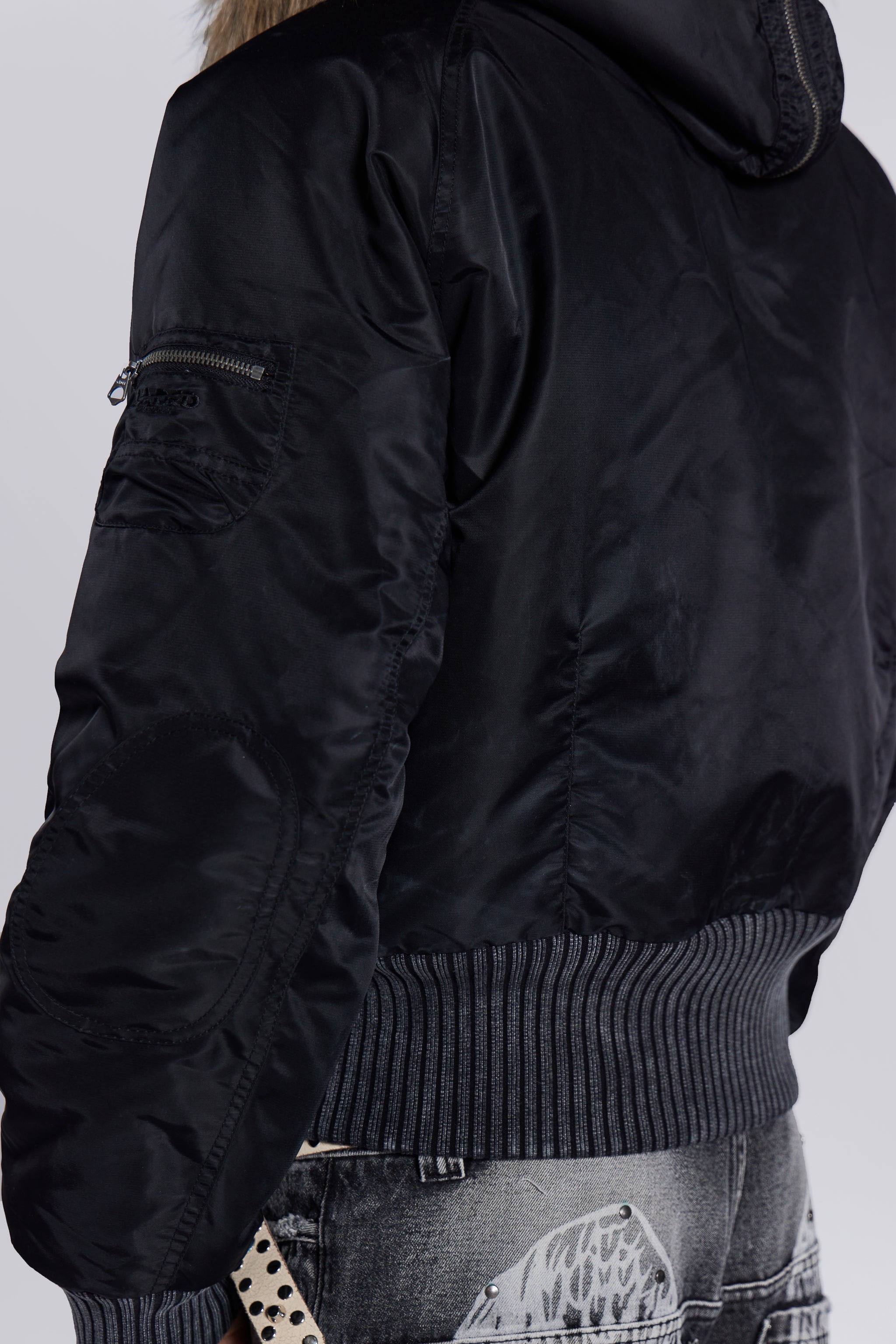 Shop Black Jet Jacket | Jaded London | Clothing