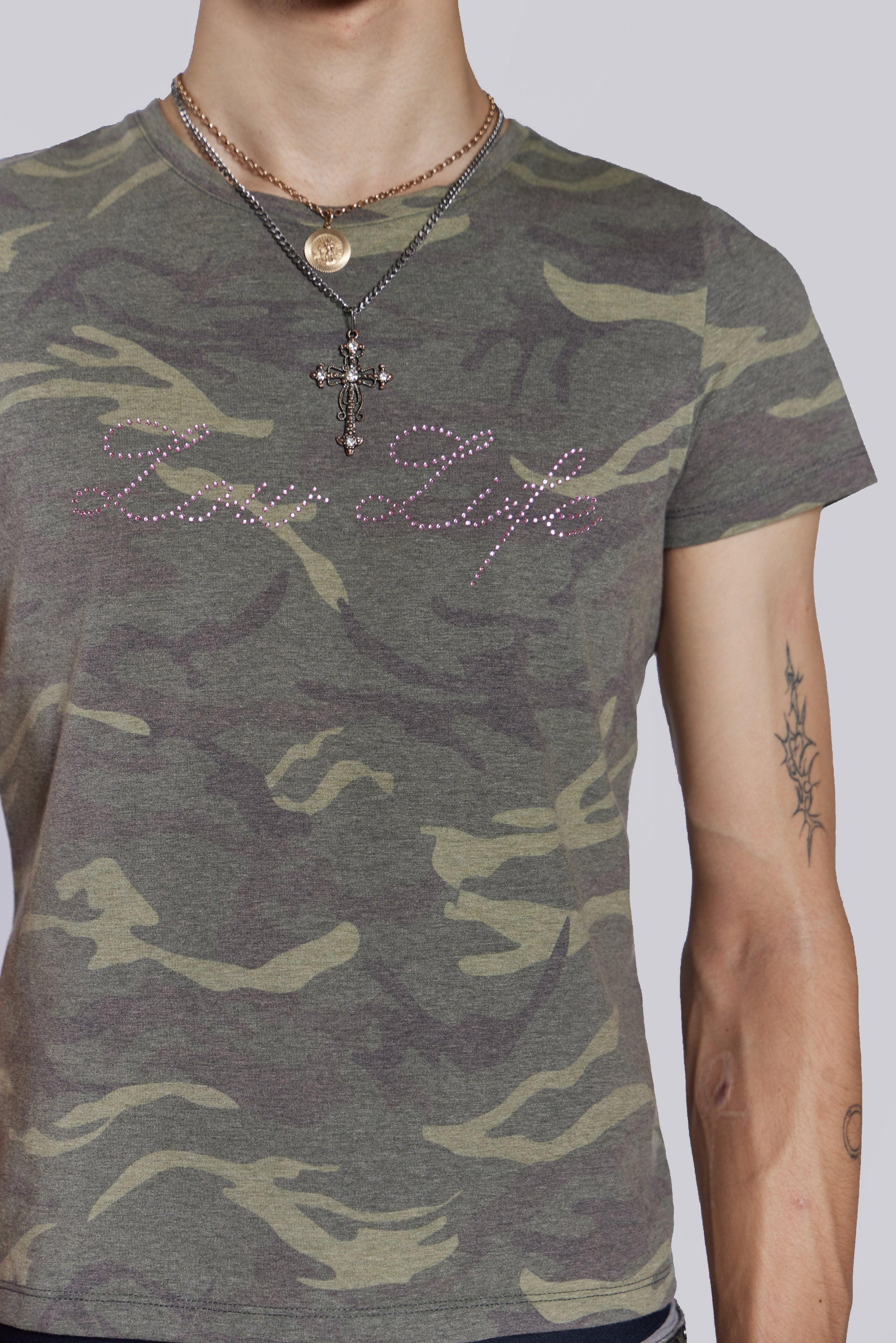 Low Life Camo Tee