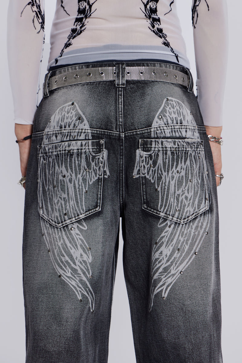 Black Ethereal Colossus Jeans